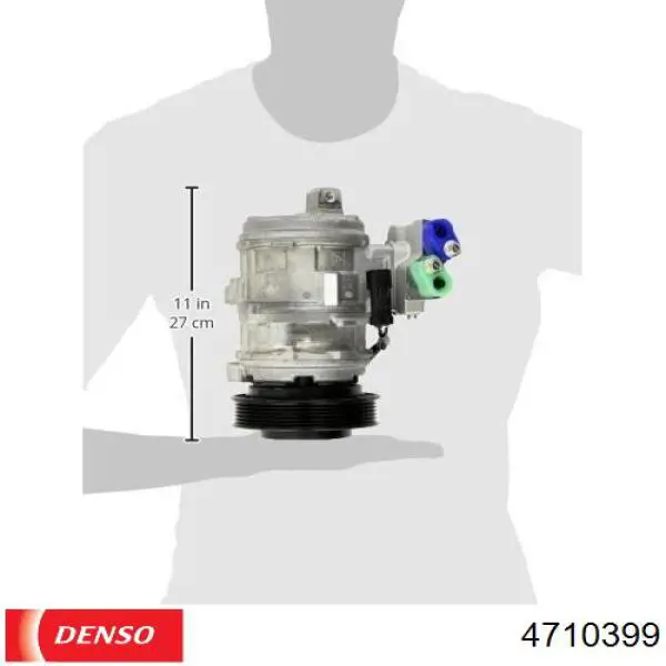 Купити 4710399 Denso Компресор кліматичної установки