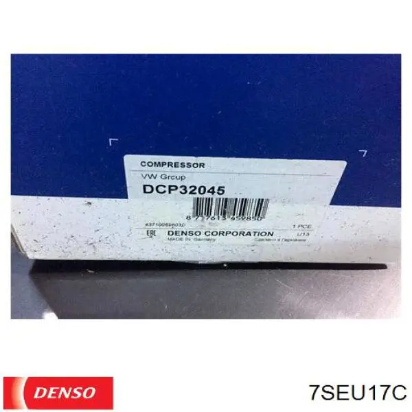 Компресор кондиціонера 7SEU17C Denso