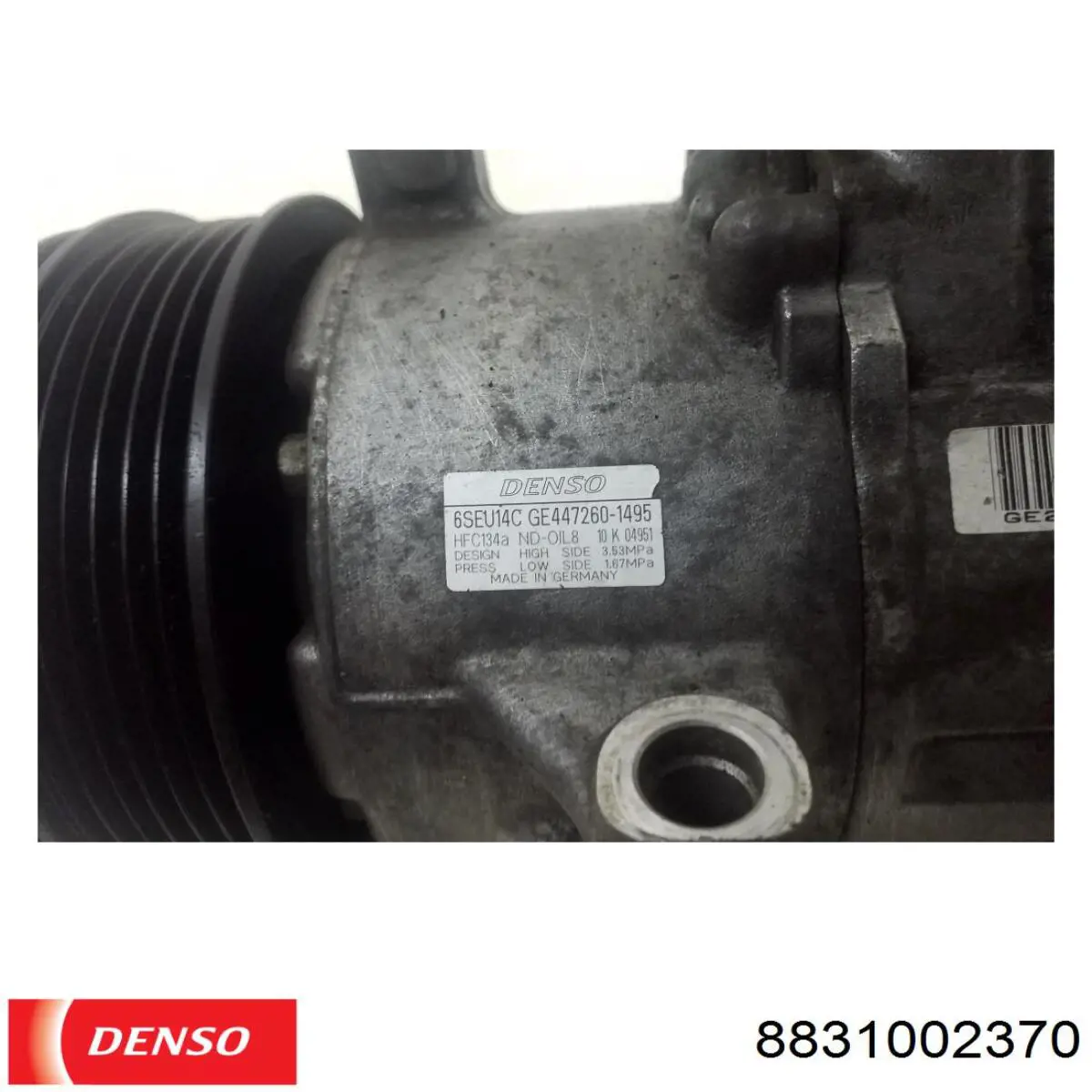 Купити 8831002370 Denso Компресор кліматичної установки