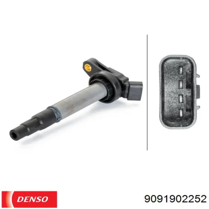 Купити 9091902252 Denso Котушка запалювання