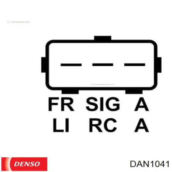 Купити DAN1041 Denso Генератор