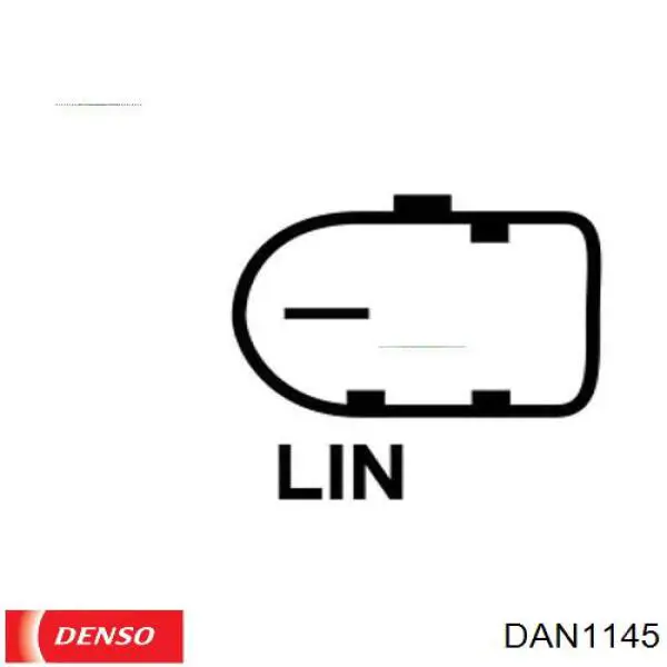 Генератор автомобільний Denso DAN1145