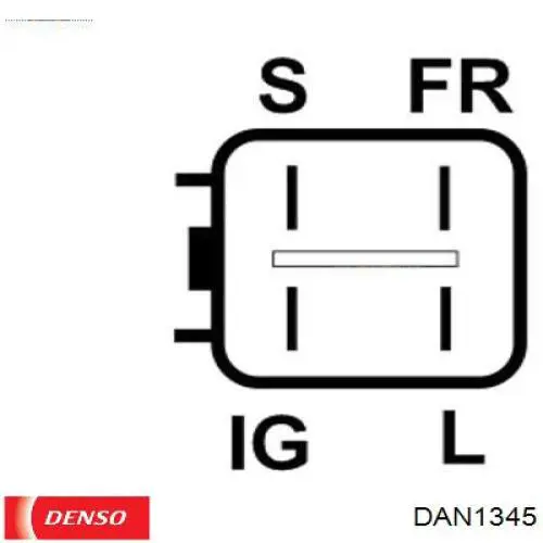 Генератор DAN1345 Denso
