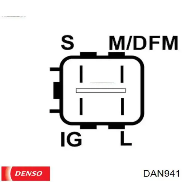 DAN941 Denso Авто генератор