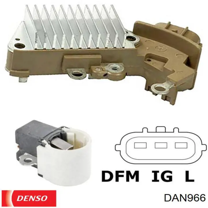 Генератор DAN966 Denso