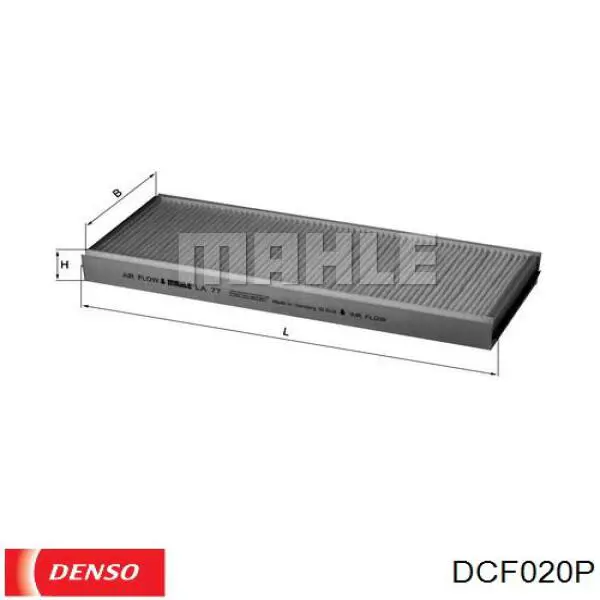 Фільтр салону DCF020P Denso