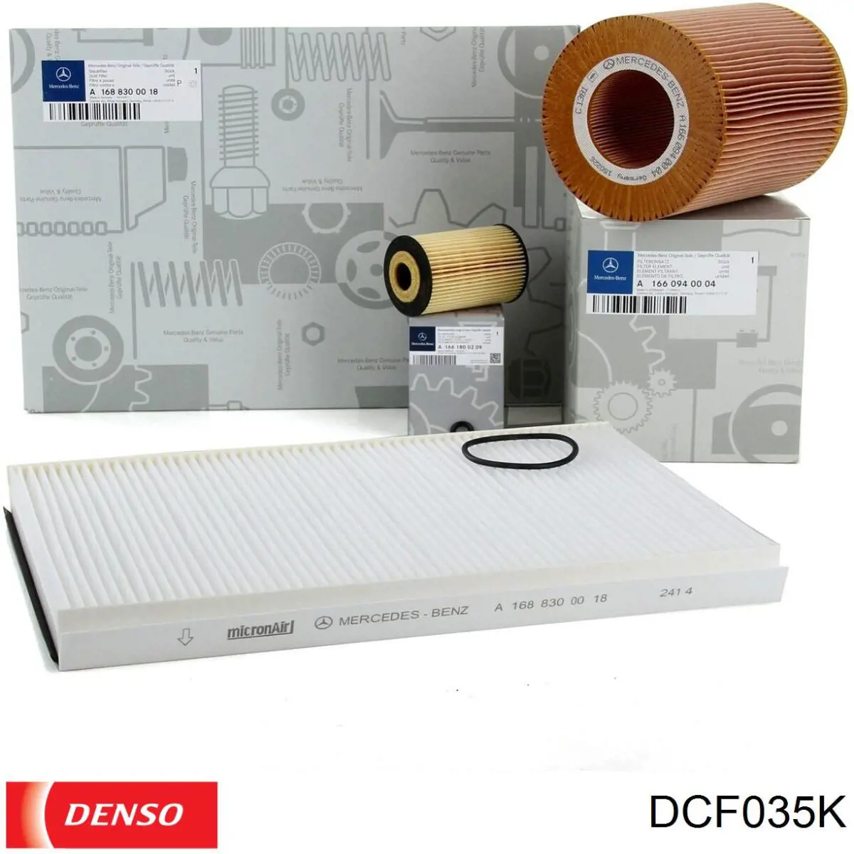 Фільтр салону DCF035K Denso