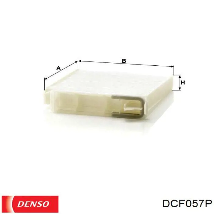 Купити DCF057P Denso Фільтр салону вугільний