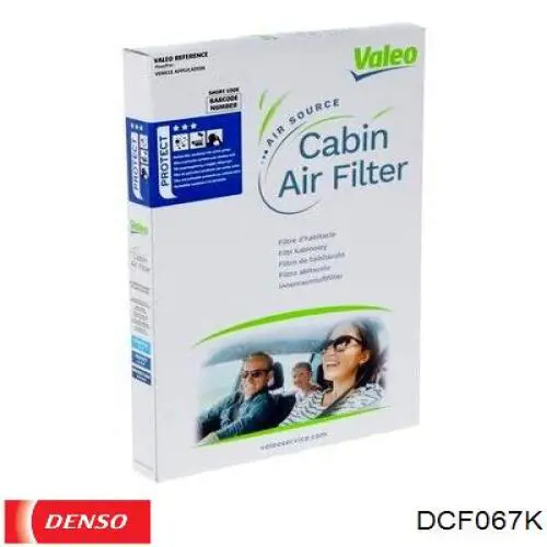 Купити DCF067K Denso Фільтр салону вугільний
