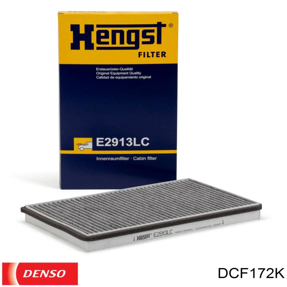 Фільтр повітряний обігрівача Denso DCF172K ціна, від 18.54 USD