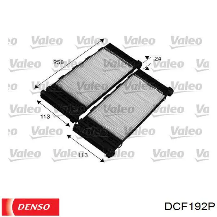 Фільтр салону DCF192P Denso