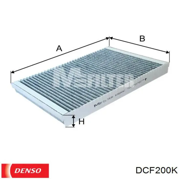 Фільтр салону DCF200K Denso