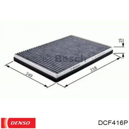 DCF416P Denso фільтр салону