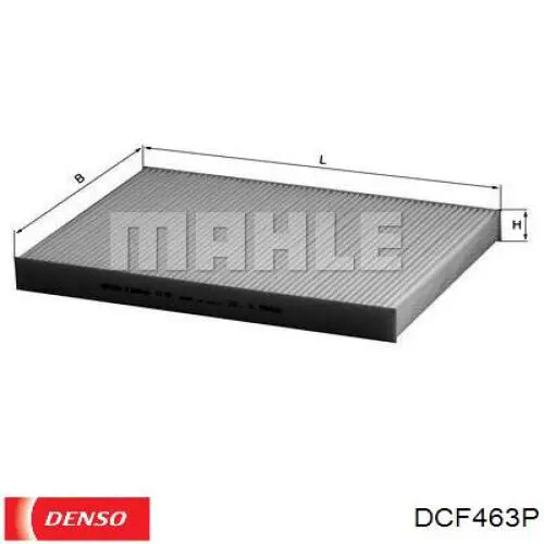 Фільтр повітряний обігрівача Denso DCF463P ціна, від 6.34 USD