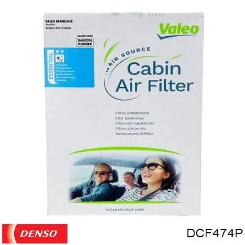 Фільтр повітряний обігрівача Denso DCF474P ціна, від 5.59 USD