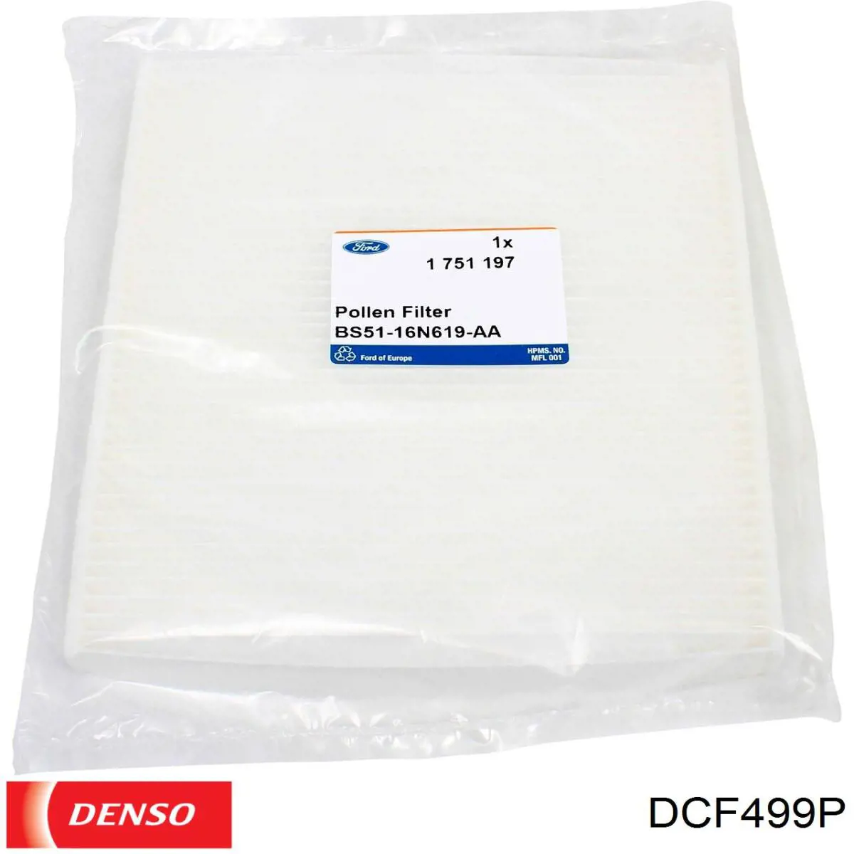 Купити DCF499P Denso Фільтр салону вугільний