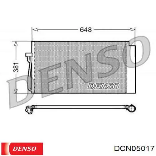 DCN05017 Denso Конденсатор