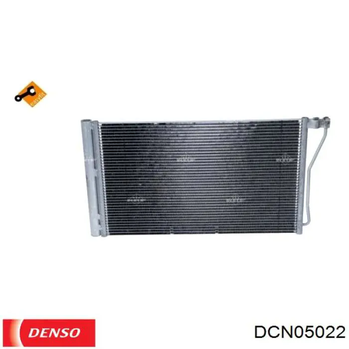 Радіатор кондиціонера DCN05022 Denso