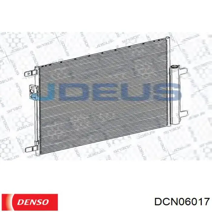 Конденсатор кондиціонера Denso DCN06017 ціна, від 109.86 USD