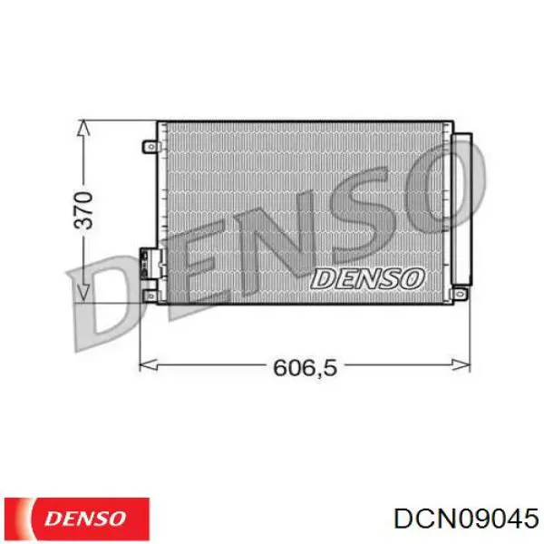 DCN09045 Denso радіатор кондиціонера