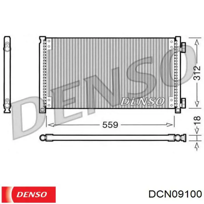 Конденсатор кондиціонера Nissens 94596 ціна, від 76.54 USD