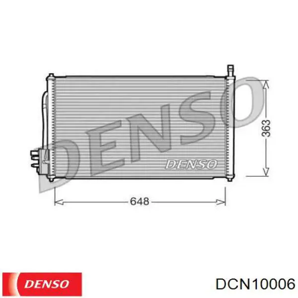 DCN10006 Denso радіатор кондиціонера