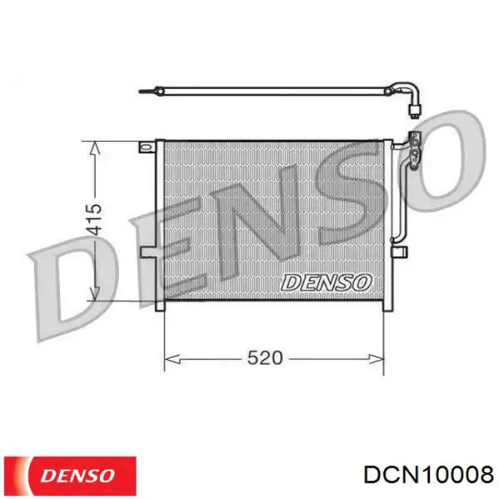 DCN10008 Denso Конденсатор