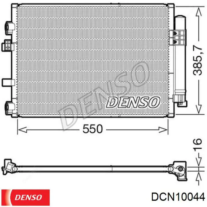 DCN10044 Denso Конденсатор