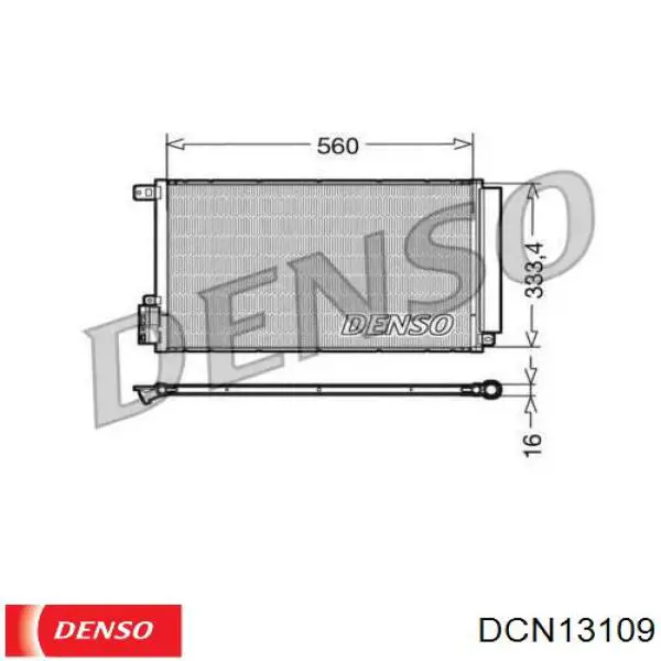 Купити DCN13109 Denso Радіатор системи охолодження кондиціонера