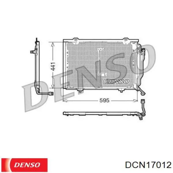 Конденсатор кондиціонера Denso DCN17012 ціна, від 106.61 USD