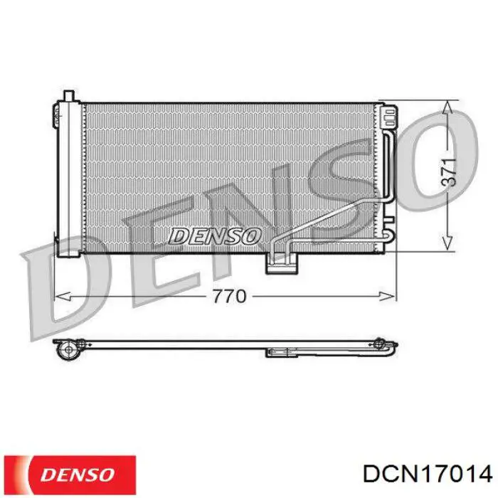 DCN17014 Denso Конденсатор