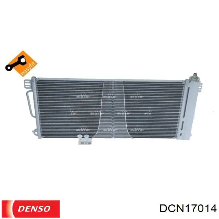 Конденсатор кондиціонера Denso DCN17014 ціна, від 96.51 USD