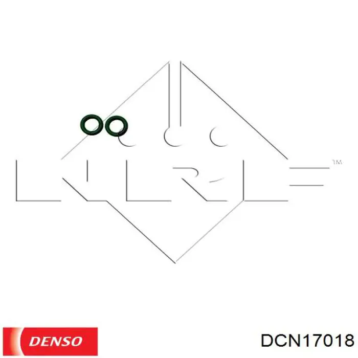 Купити DCN17018 Denso Радіатор системи охолодження кондиціонера