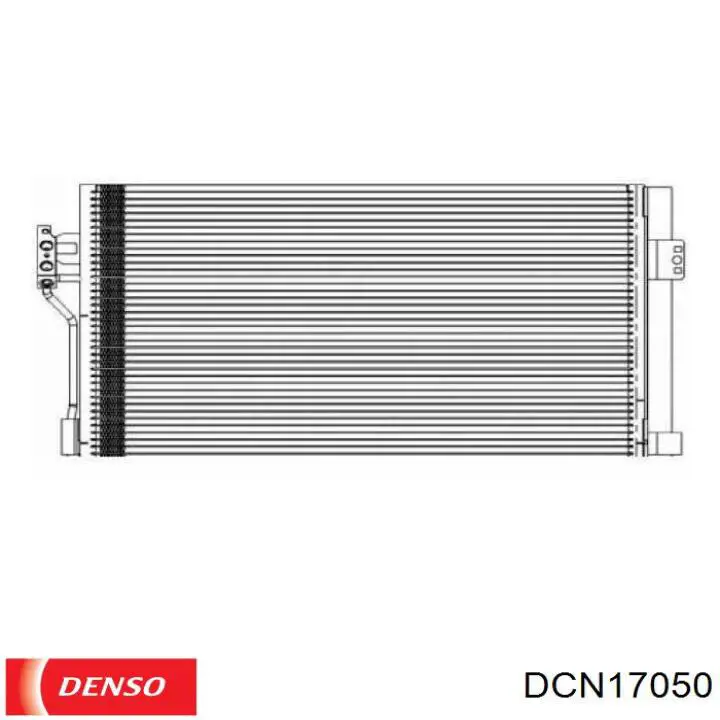 Конденсатор кондиціонера Denso DCN17050 ціна, від 84.83 USD