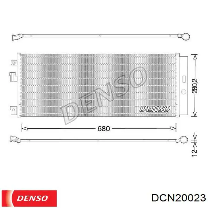 DCN20023 Denso Конденсатор