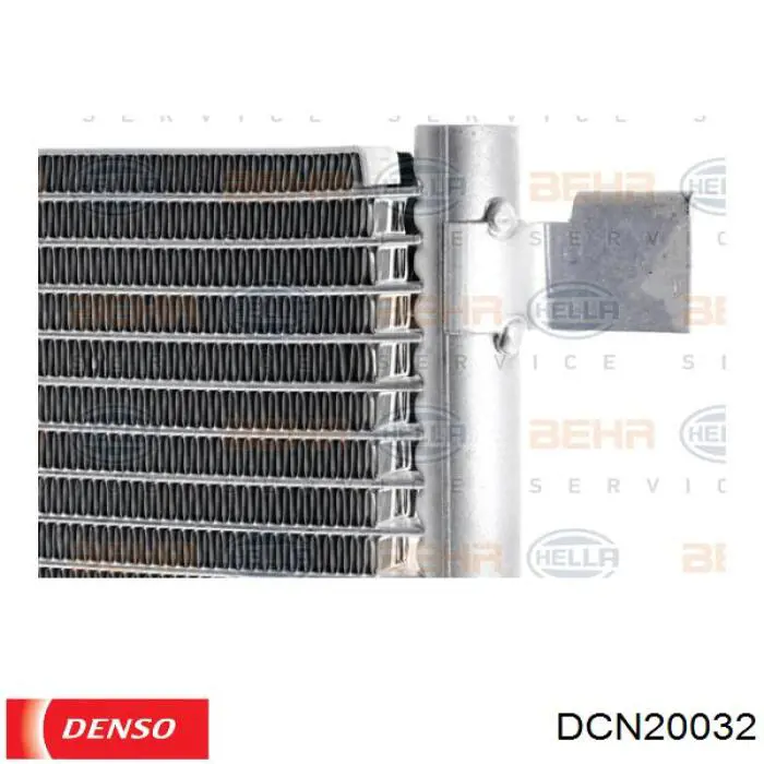 Конденсатор кондиціонера Denso DCN20032 ціна, від 67.21 USD