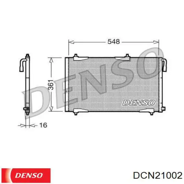 Конденсатор кондиціонера Denso DCN21002 ціна, від 50.67 USD