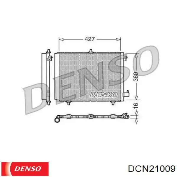DCN21009 Denso Конденсатор