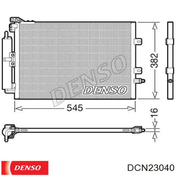 DCN23040 Denso Конденсатор