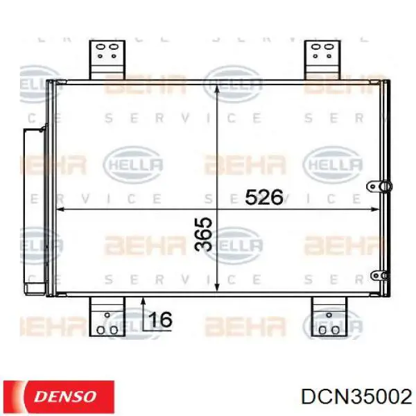 Конденсатор кондиціонера VALEO 814206 ціна, від 128.31 USD