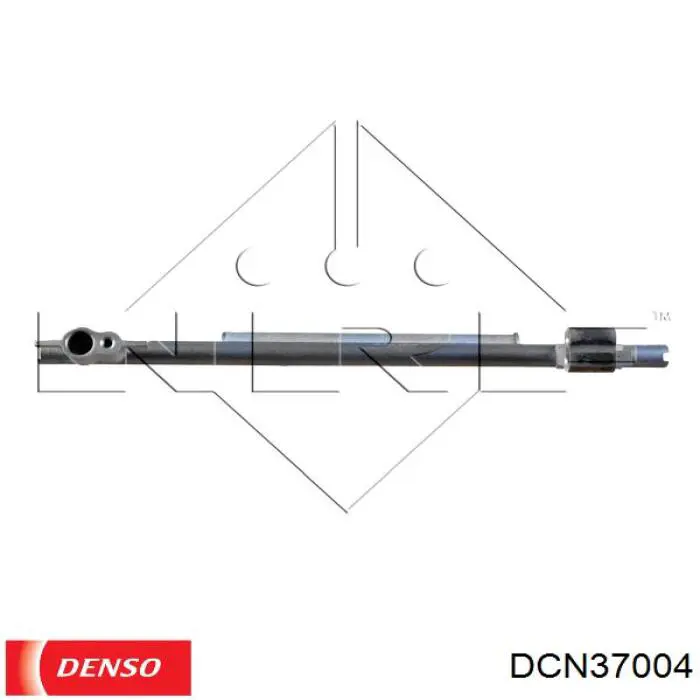 Радіатор кондиціонера DCN37004 Denso