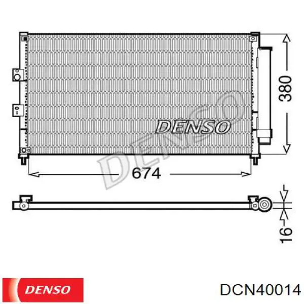 Конденсатор кондиціонера Q-fix Q1720167 ціна, від 58.63 USD