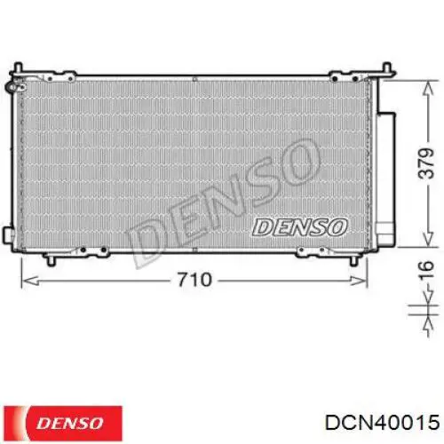 Конденсатор кондиціонера Denso DCN40015 ціна, від 75.42 USD