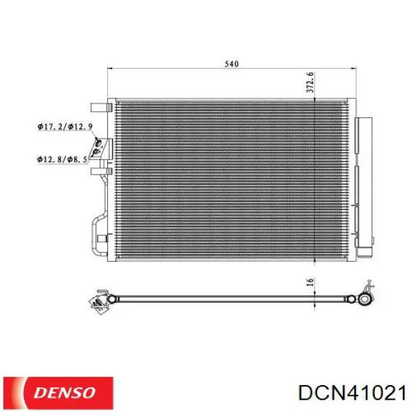 DCN41021 Denso Конденсатор