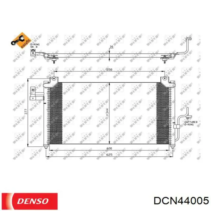 C10061480B Mazda Конденсатор