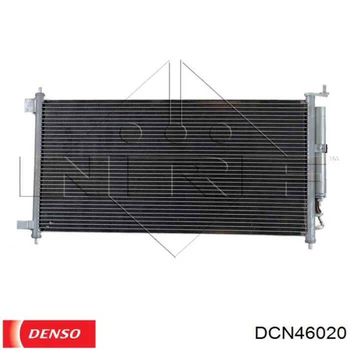 Купити DCN46020 Denso Радіатор системи охолодження кондиціонера