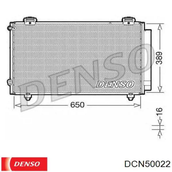 Конденсатор кондиціонера Denso DCN50022 ціна, від 89.18 USD