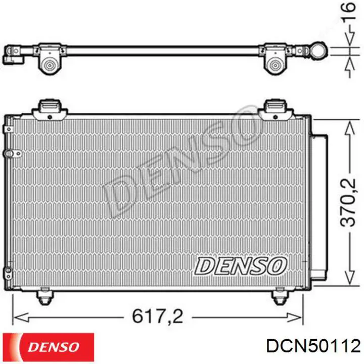 DCN50112 Denso Конденсатор