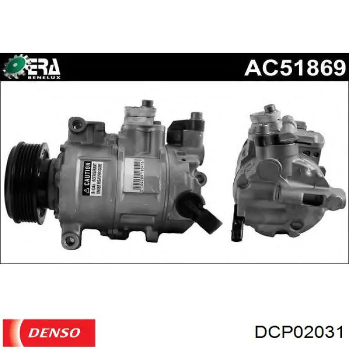 Купити DCP02031 Denso Компресор кліматичної установки