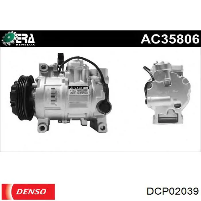 Компресор системи кондиціювання Denso DCP02039 ціна, від 209.88 USD